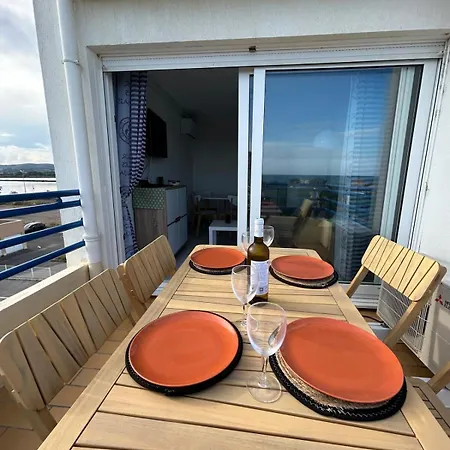 Panoramic 180 Terrace With Sea And Pond Views Frontignan